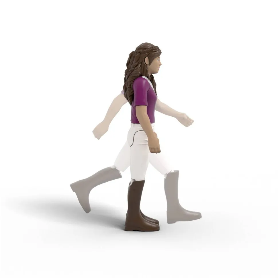 L’entraînement au tournoi de Lisa - Schleich