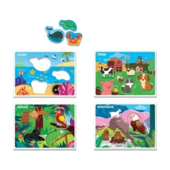 Les animaux et leur habitat - Clementoni