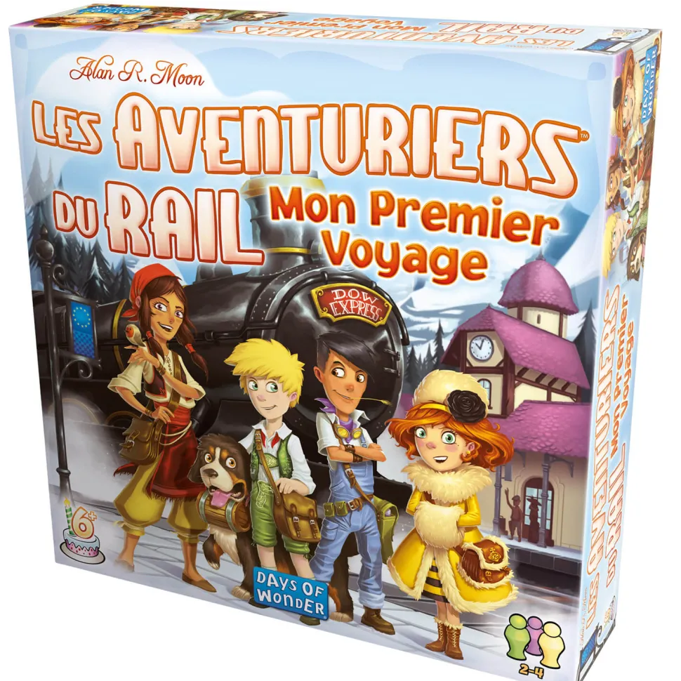 Les Aventuriers du Rail : Mon premier Voyage en Europe - Asmodée