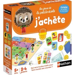 Les jeux de la petite école : J’achète - Nathan