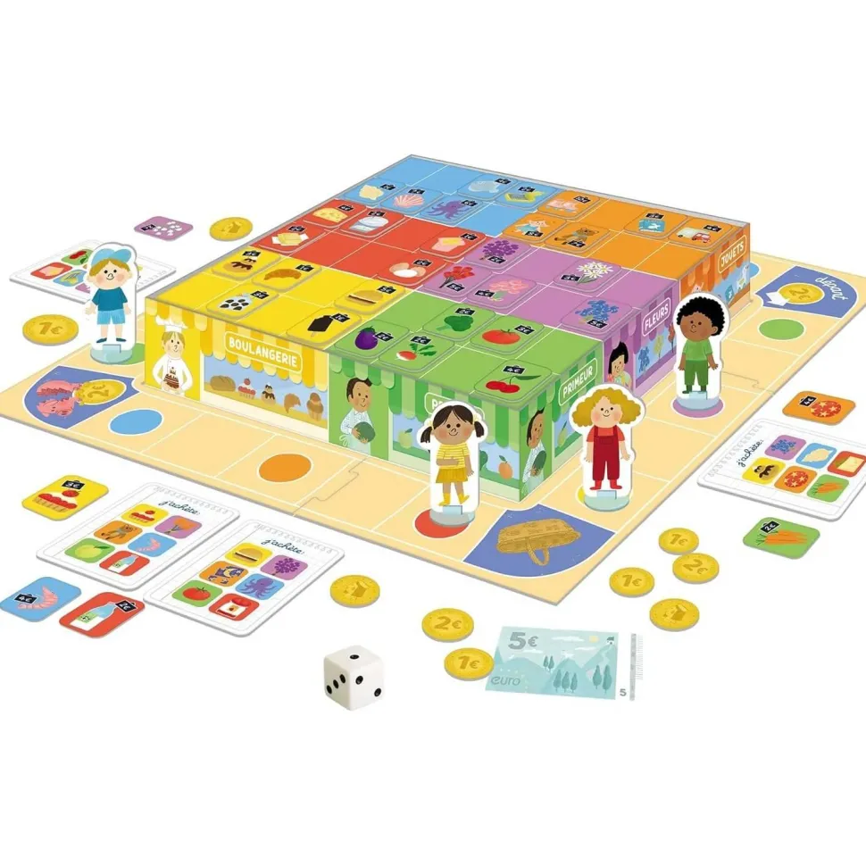 Les jeux de la petite école : J’achète - Nathan