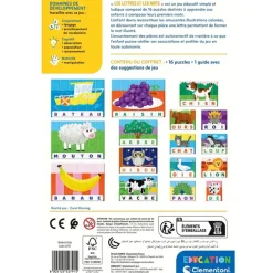 Les lettres et les mots - Clementoni
