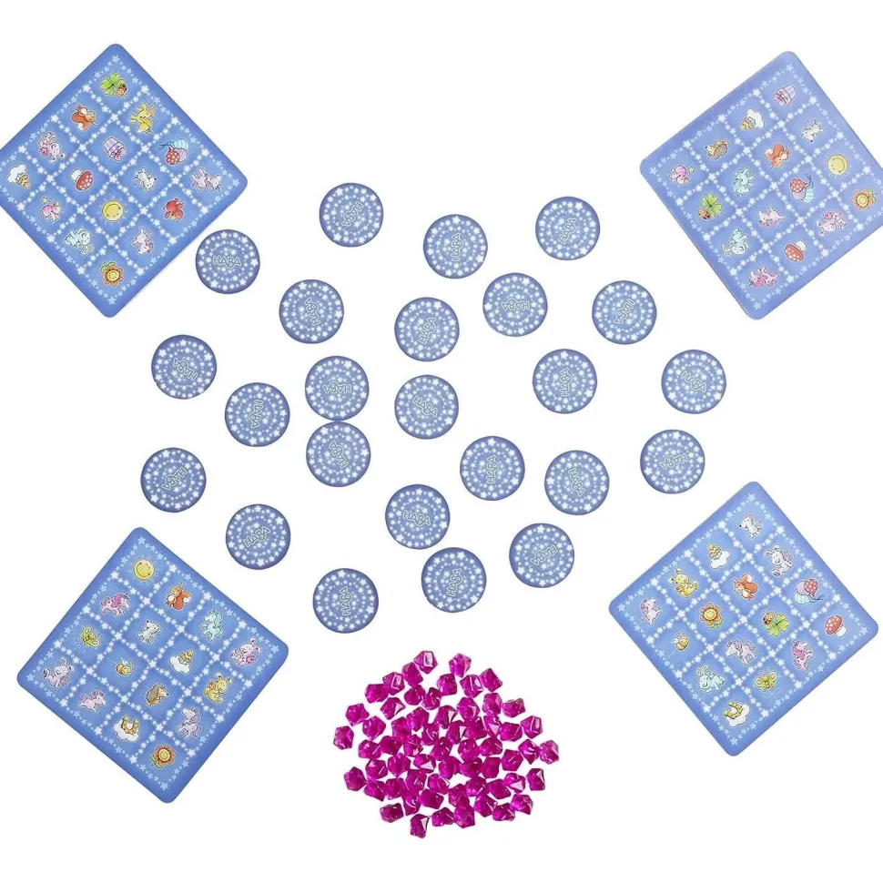 Les licornes dans les nuages - Bingo scintillant - Haba