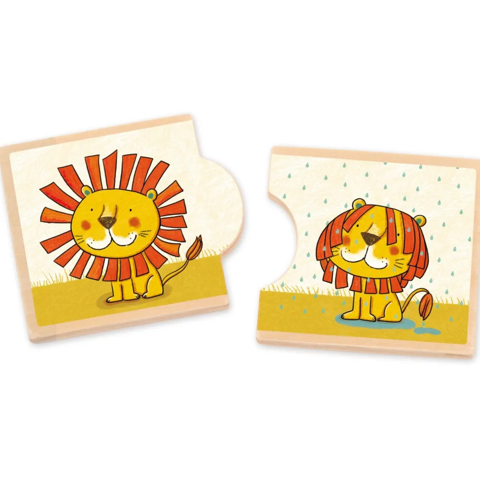 Les opposés : Léo le roi de la jungle - Diset