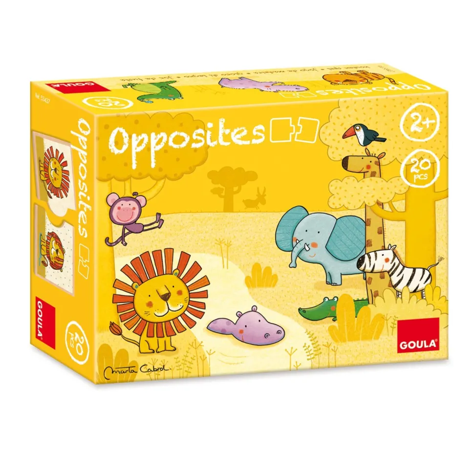 Les opposés : Léo le roi de la jungle - Diset