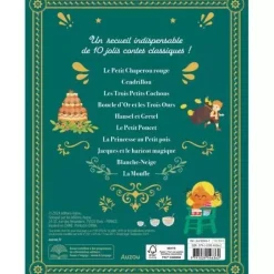 LES P'TITS CLASSIQUES - MA JOLIE BIBLIOTHÈQUE DE CONTES CLASSIQUES - Editions Auzou