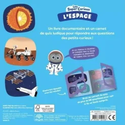 LES SUPER CURIEUX - L'ESPACE - Editions Auzou