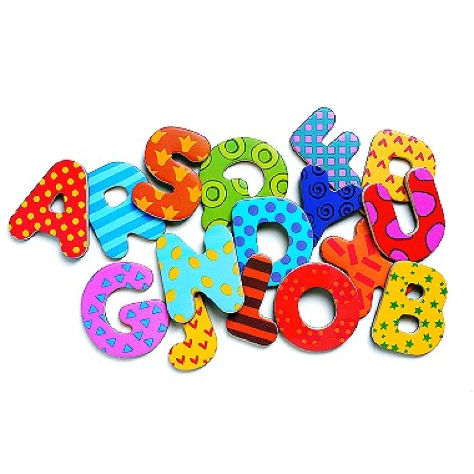 Lettres fantaisies magnétiques - Djeco