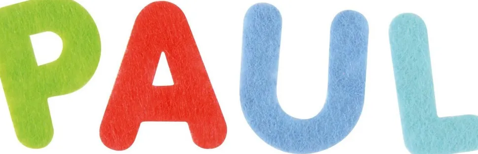 Lettres feutrine autocollantes, dim. 3 cm, set de 300, Pour bricoler et décorer - Eduplay