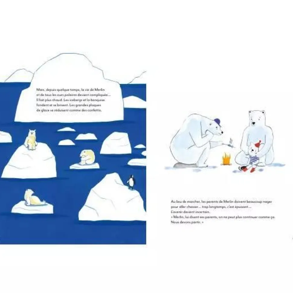 L'EXTRAORDINAIRE VOYAGE DE MERLIN AU PAYS DES OURS BRUNS - Editions Auzou