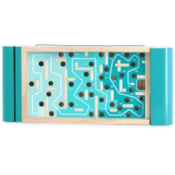 L'habilrinthe en bois 2 en 1 : jeu d'adresse et de patience - Vilac