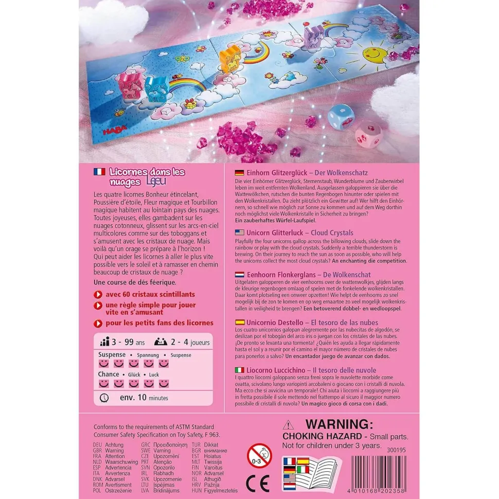 Licornes dans les nuages - Haba