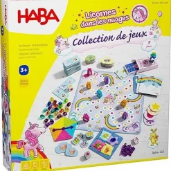 Licornes dans les nuages – Collection de jeux - Haba
