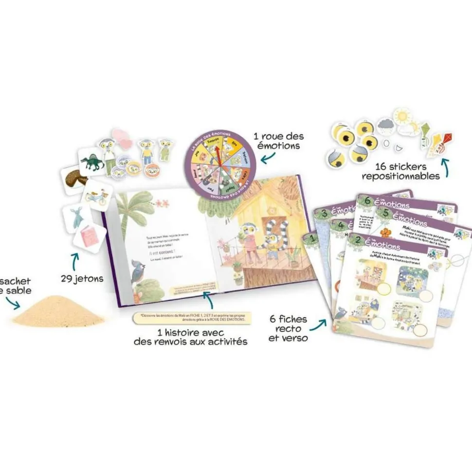 Lis et joue avec Maki - Les émotions : Maki devient grand frère - Ravensburger
