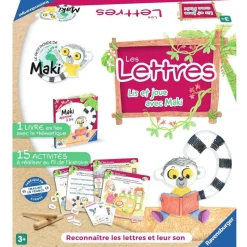 Lis et joue avec Maki - Les Lettres - Ravensburger