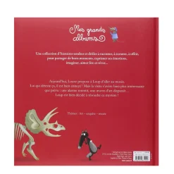 Livre Album : Le loup qui enquêtait au musée - Editions Auzou