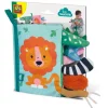 Livre en tissu sensoriel avec queues d'animaux - SES Creative