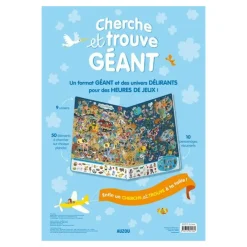 Livre géant : Cherche et trouve - Editions Auzou