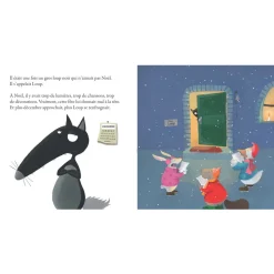 Livre grand format : Le Loup qui n'aimait pas Noël - Editions Auzou