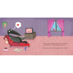 Livre grand format : Le loup qui cherchait une amoureuse - Editions Auzou