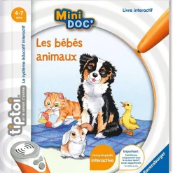 Livre interactif Tiptoi : Les bébés animaux - Ravensburger