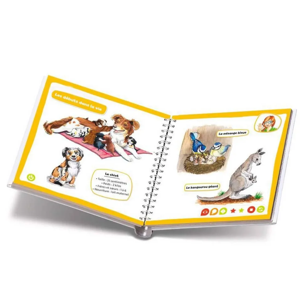 Livre interactif Tiptoi : Les bébés animaux - Ravensburger