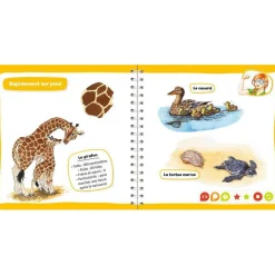 Livre interactif Tiptoi : Les bébés animaux - Ravensburger