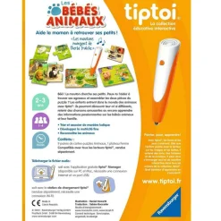 Livre Interactif Tiptoi - Les bébés animaux - Ravensburger