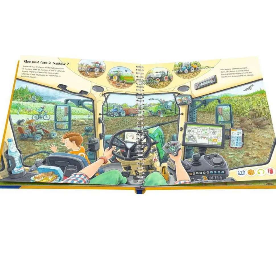 Livre Interactif Tiptoi - Une journée à la ferme - Ravensburger