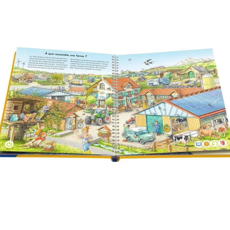 Livre Interactif Tiptoi - Une journée à la ferme - Ravensburger