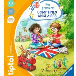 Livre Interactif Tiptoi - Mes premières comptines anglaises - Ravensburger