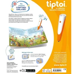 Livre Interactif Tiptoi - Mes premières comptines anglaises - Ravensburger