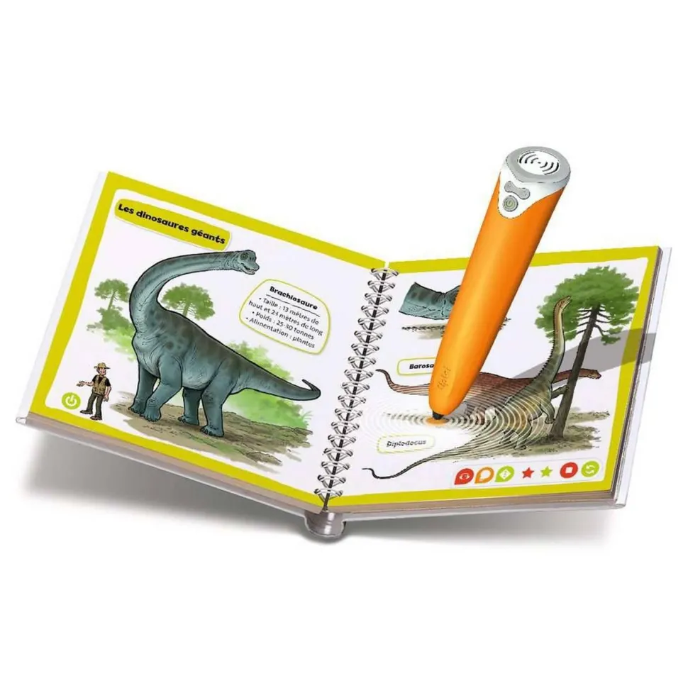 Livre électronique Tiptoi - Mini'Doc : Les dinosaures - Ravensburger