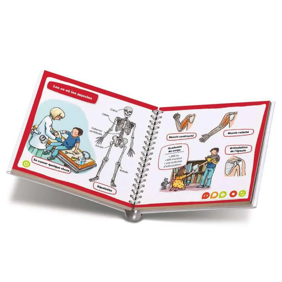 Livre électronique Tiptoi : Mini Doc sur le corps Humain - Ravensburger