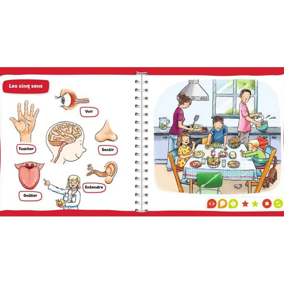 Livre électronique Tiptoi : Mini Doc sur le corps Humain - Ravensburger