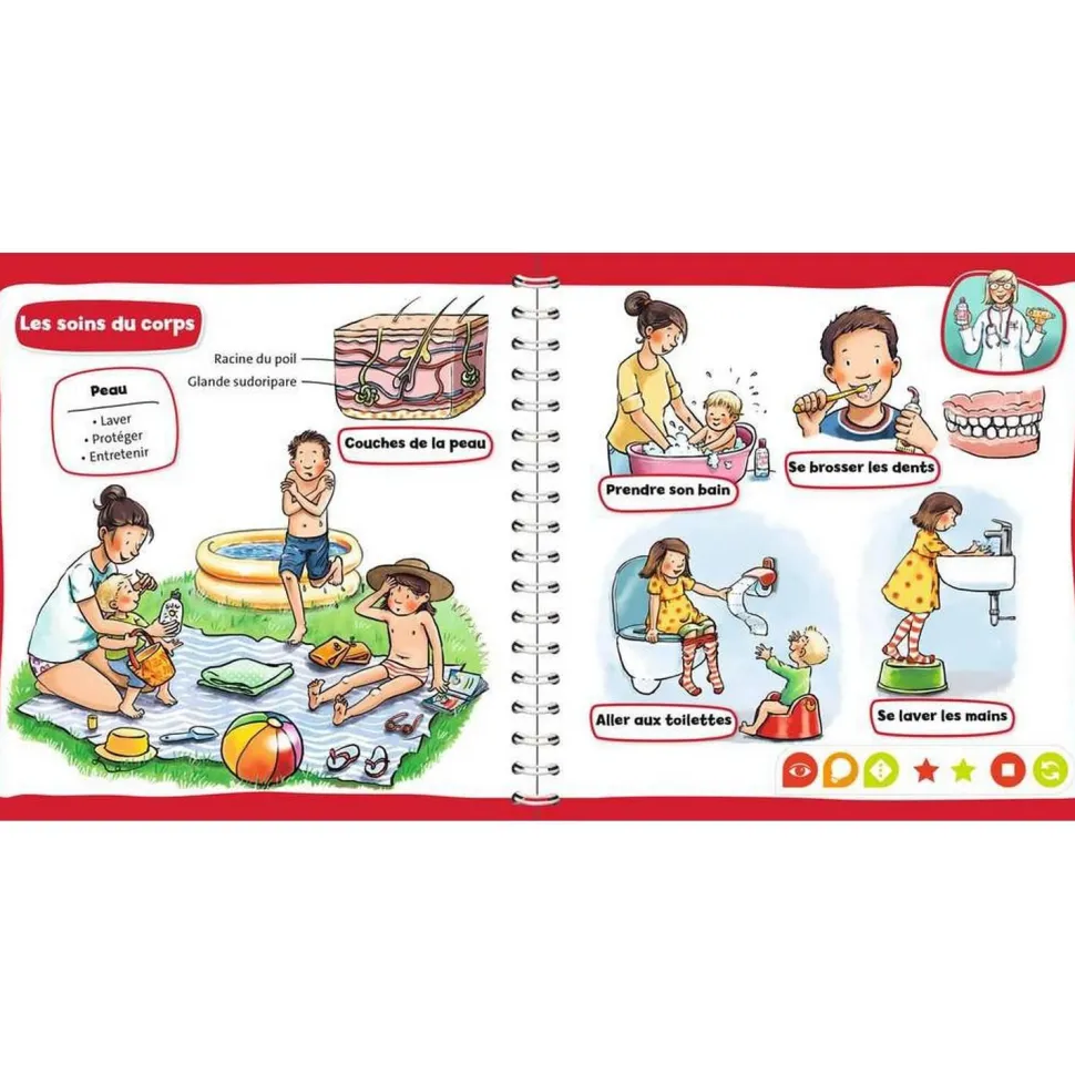 Livre électronique Tiptoi : Mini Doc sur le corps Humain - Ravensburger