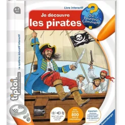 Livre électronique Tiptoi : Je découvre les pirates - Ravensburger