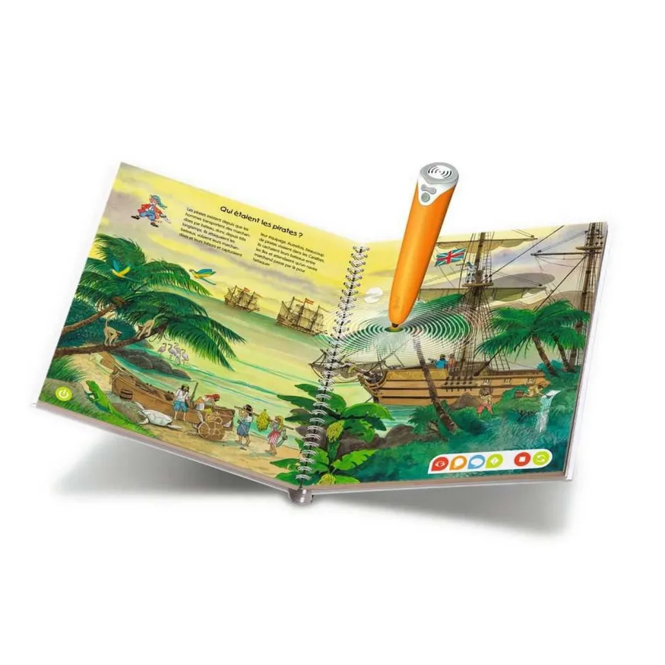 Livre électronique Tiptoi : Je découvre les pirates - Ravensburger