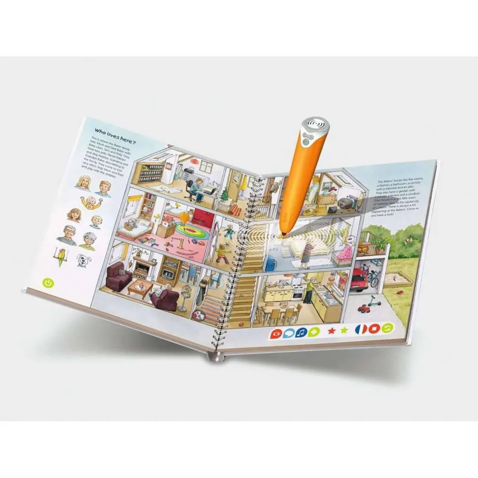 Livre électronique Tiptoi : J'apprends l'anglais - Ravensburger