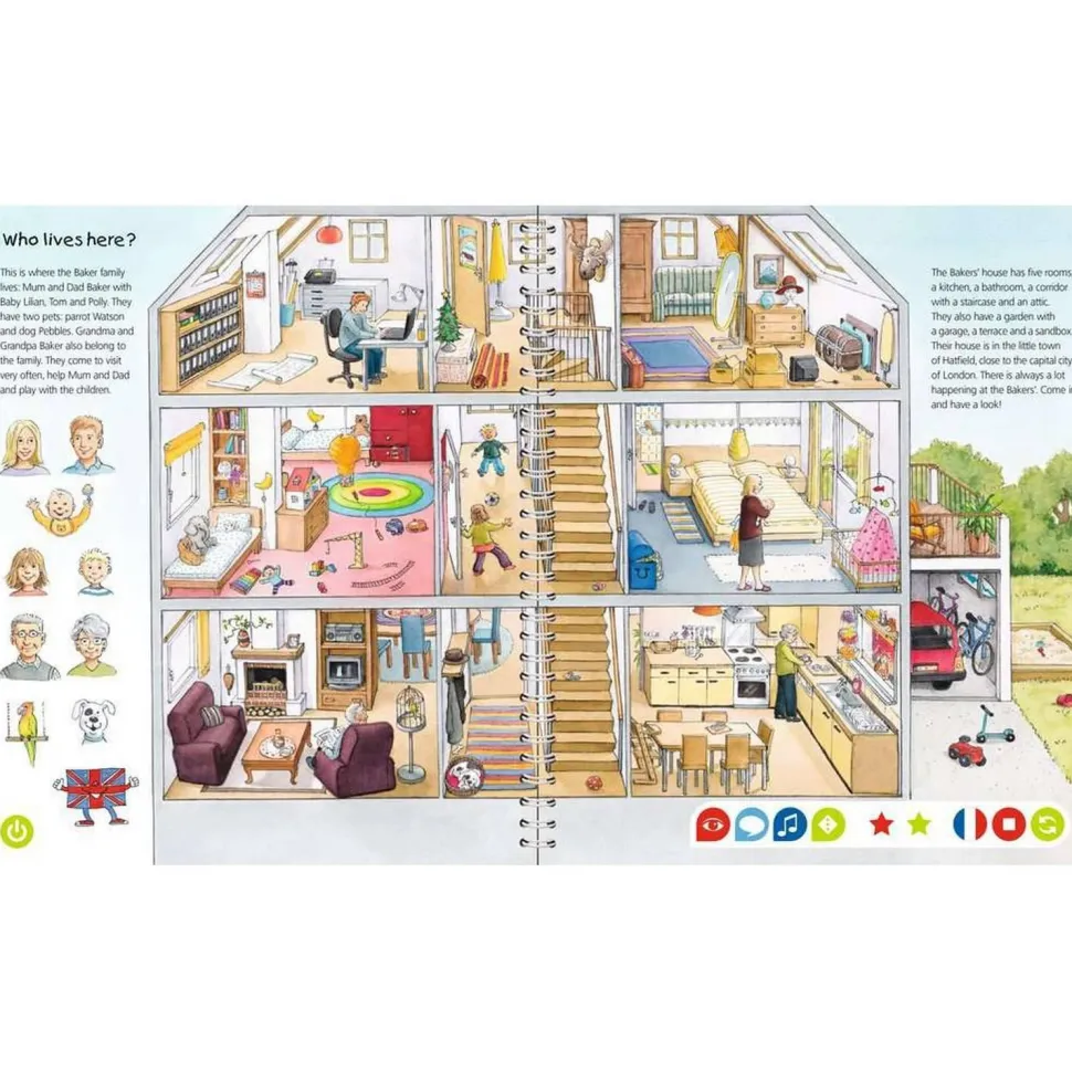 Livre électronique Tiptoi : J'apprends l'anglais - Ravensburger