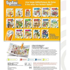 Livre électronique Tiptoi : J'apprends l'anglais - Ravensburger