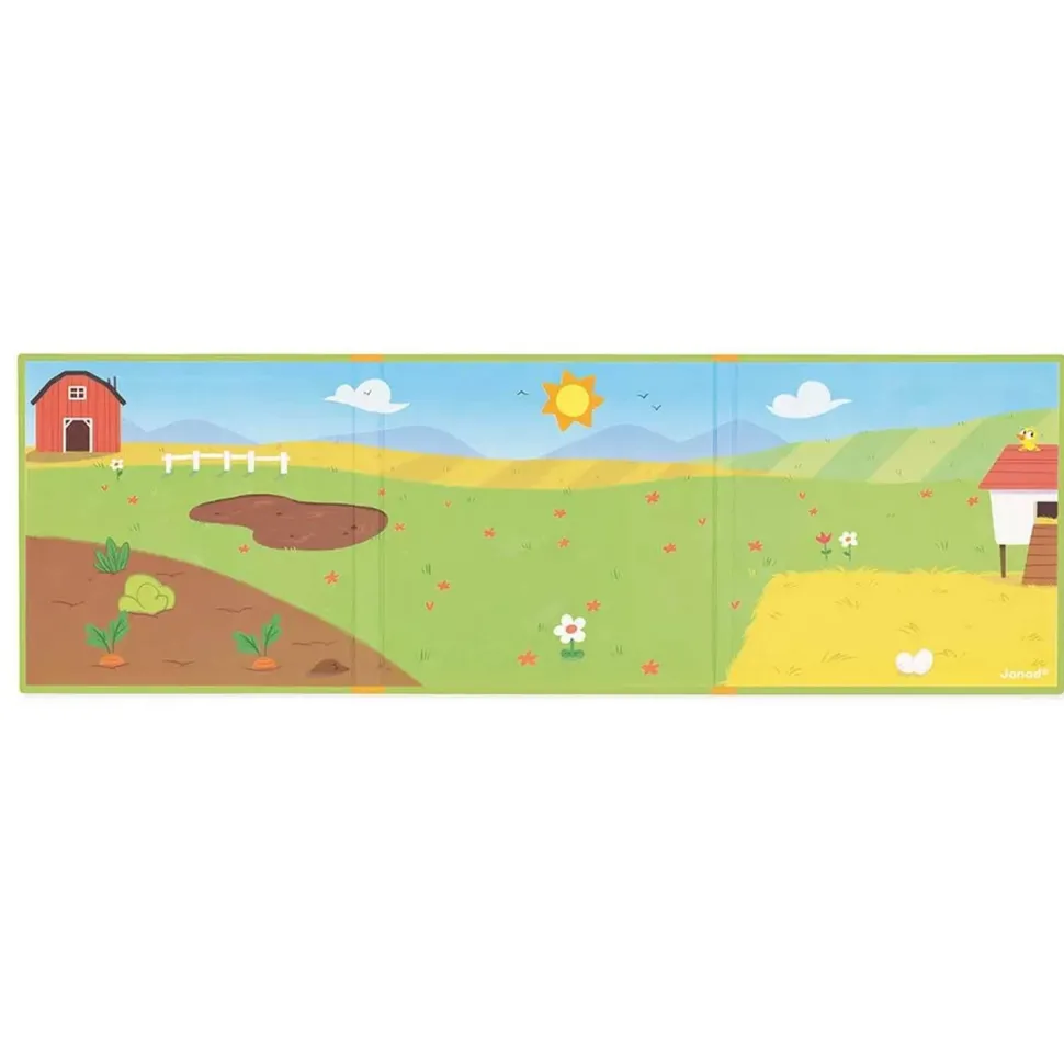 Livre magnétique : Magneti'stories : La ferme - Janod