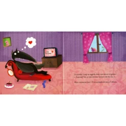 Livre Mes P'tits Albums : Le loup qui cherchait une amoureuse - Editions Auzou