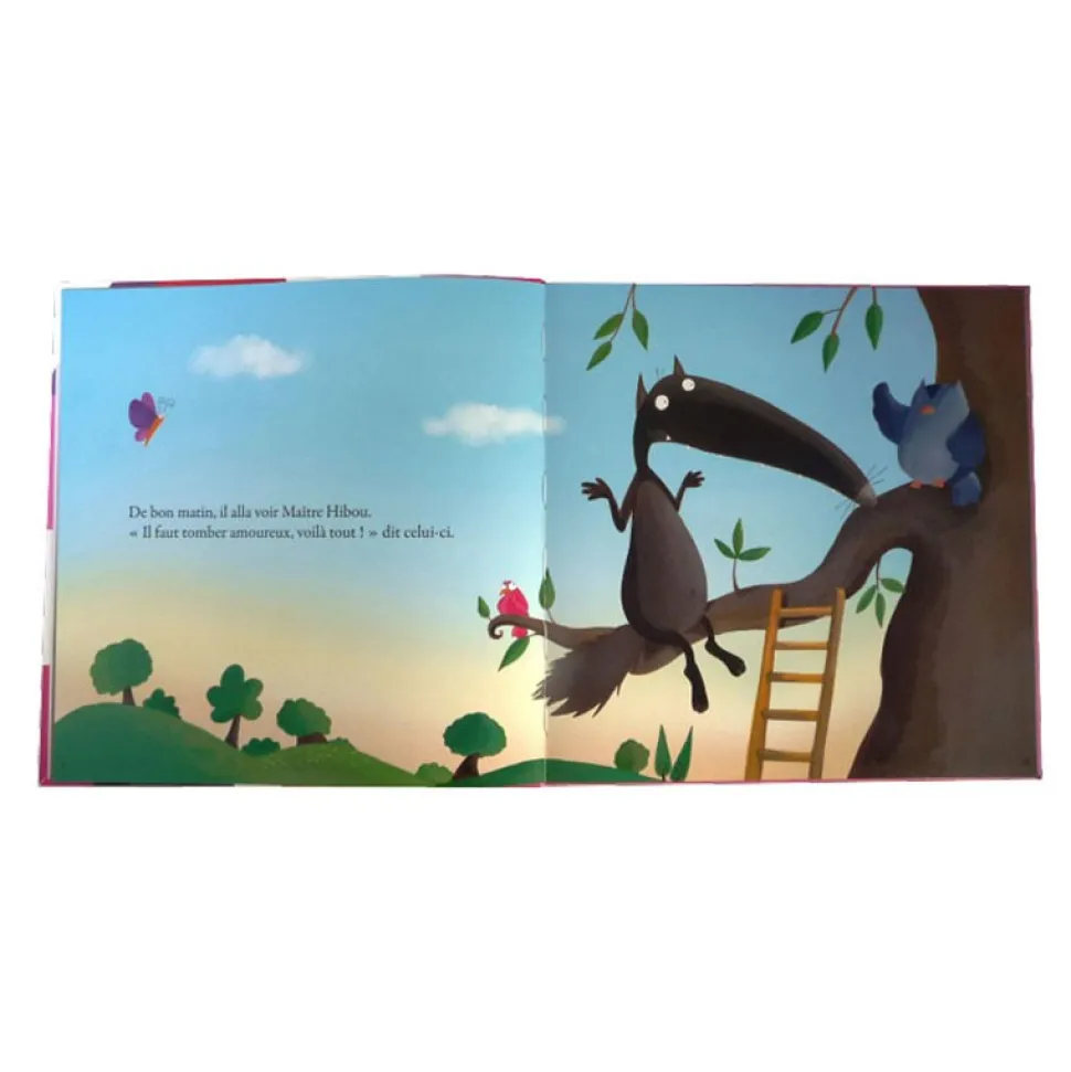 Livre Mes P'tits Albums : Le loup qui cherchait une amoureuse - Editions Auzou