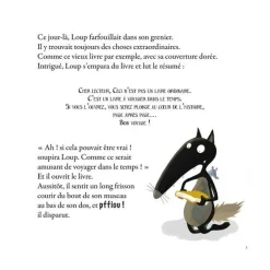 Livre Mes P'tits Albums : Le Loup qui voyageait dans le temps - Editions Auzou