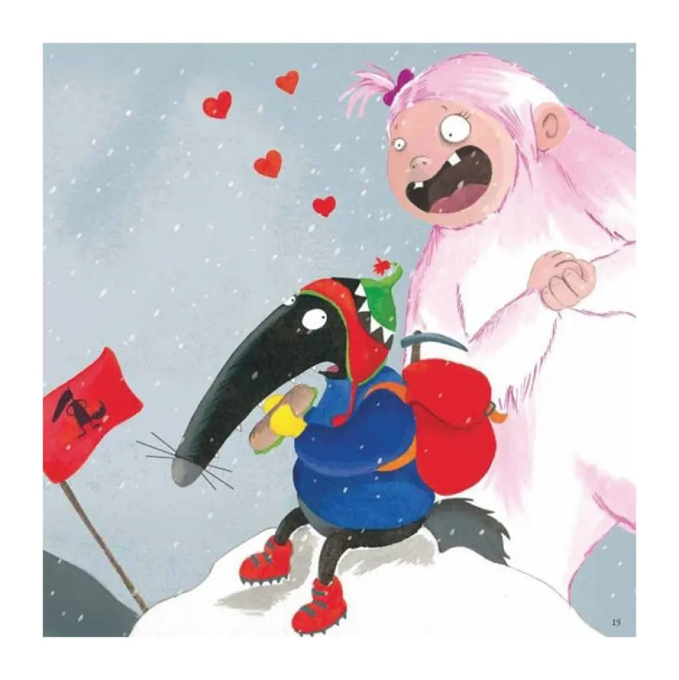 Livre Mes P'tits Albums : Le loup qui voulait faire le tour du monde - Editions Auzou