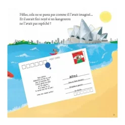 Livre Mes P'tits Albums : Le loup qui voulait faire le tour du monde - Editions Auzou