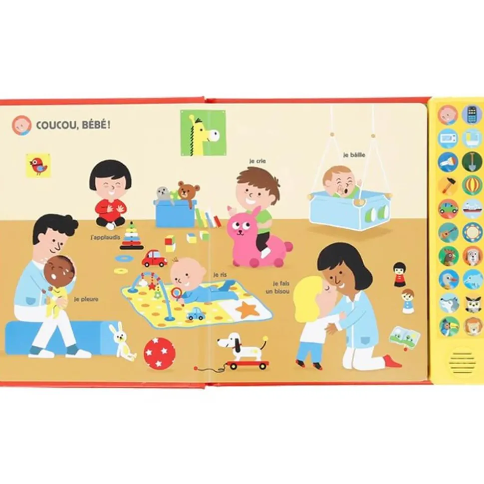 Livre Mon grand imagier sonore - Poppik