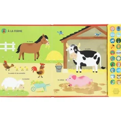 Livre Mon grand imagier sonore - Poppik