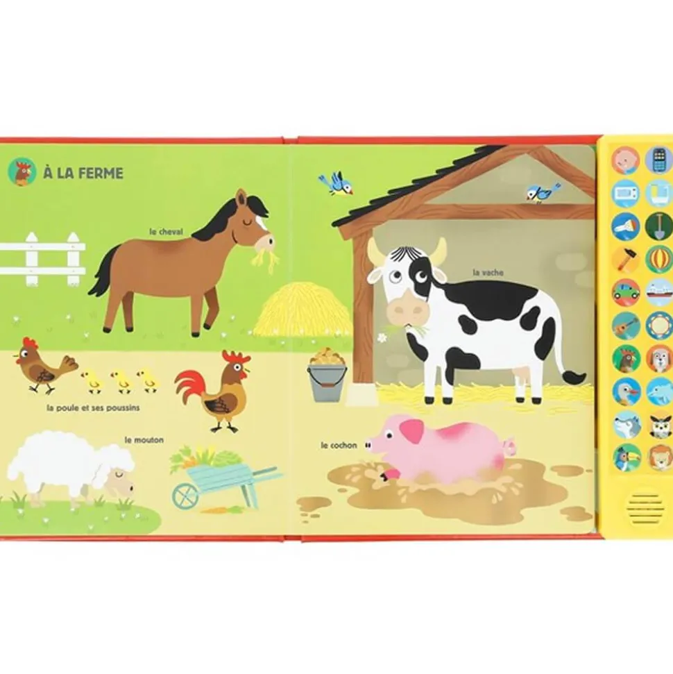 Livre Mon grand imagier sonore - Poppik